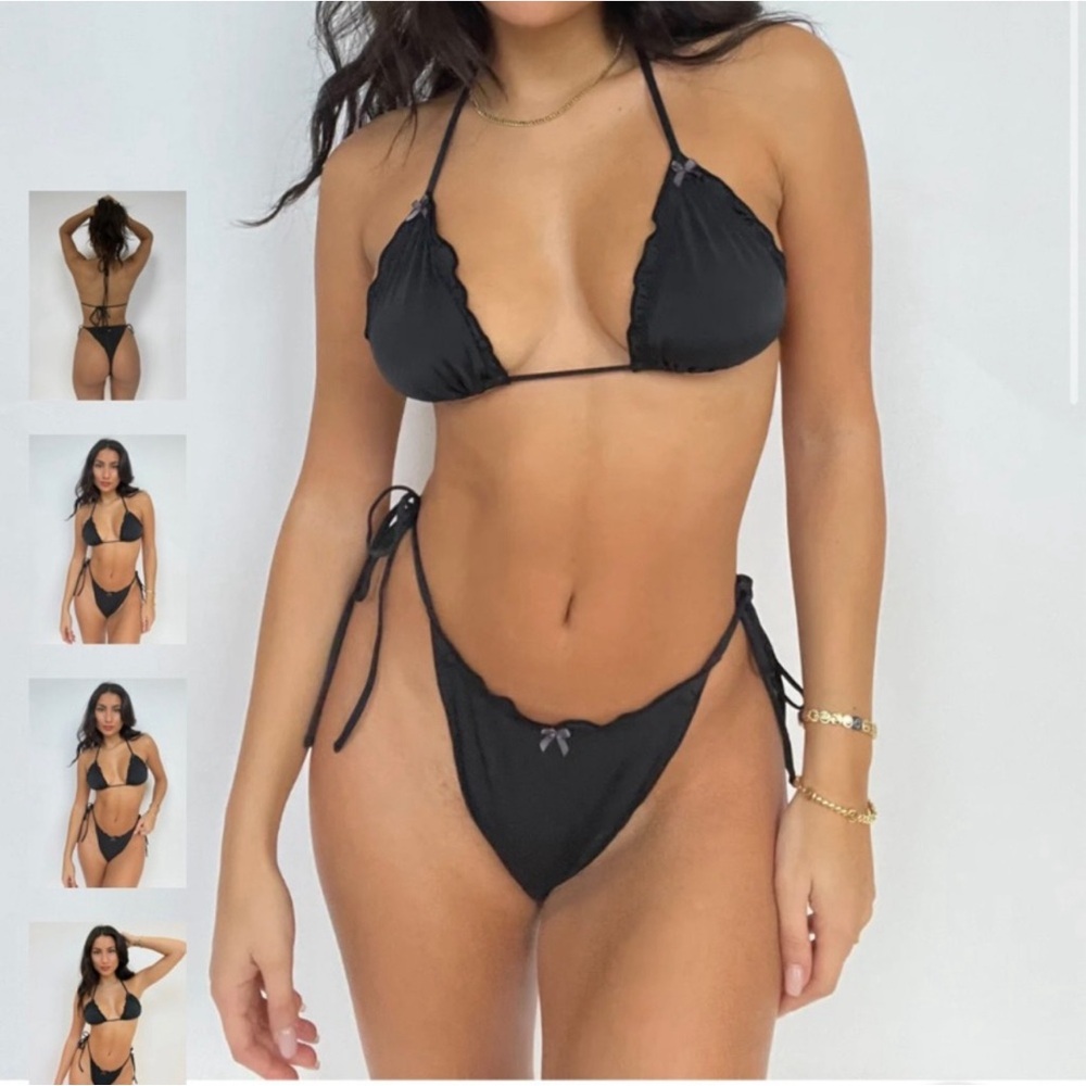 437 Chloe Bikini Black Small